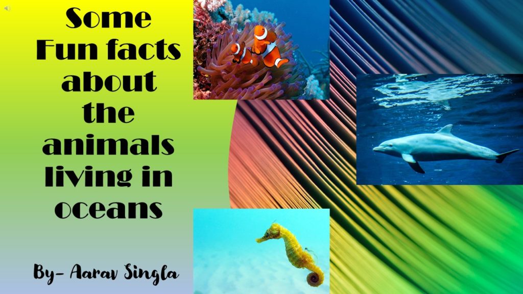 Article: Facts on Oceans by AARAV SINGLA - Fun with science